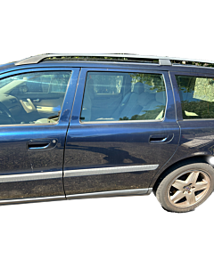 porte porte arrière gauche Volvo V70 bleu métallisé 446 côté conducteur