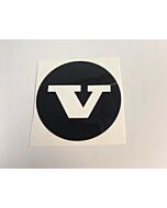 Sticker Wieldop Amazon zwart V 1965+