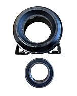 Aandrijf as rubber + lager SET  740  vanaf 1985+ V90 960 940 760 S90 780 1340501   183265      6649122   6649122S2 diam inw 75mm