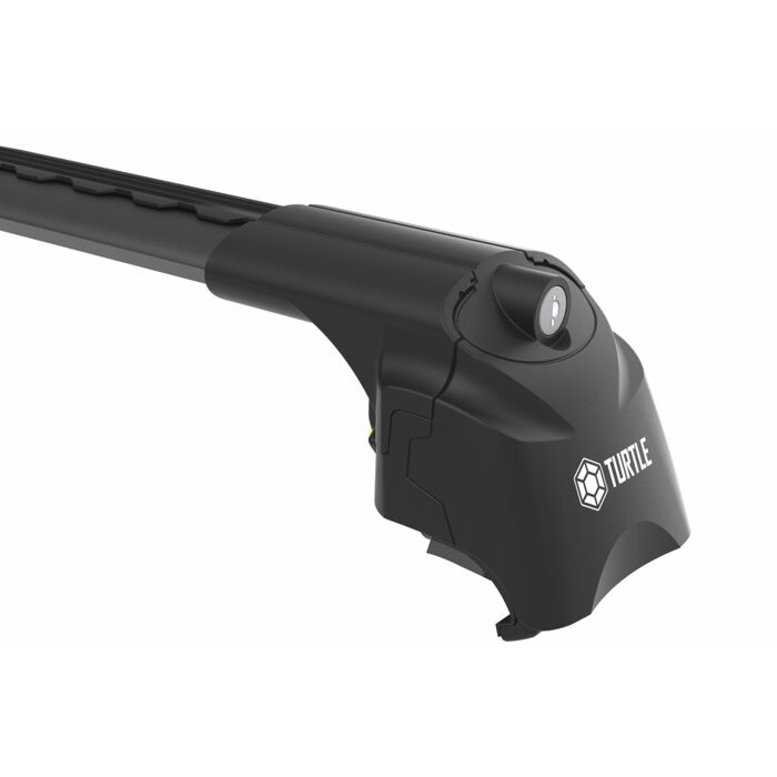 Porte-bagages Volvo Argent pour rail de toit/rail de toit Volvo XC40 max 75kg rail de toit forme d'aile pour peu de bruit de vent, numéro de pièce Volvo DAK1006S.