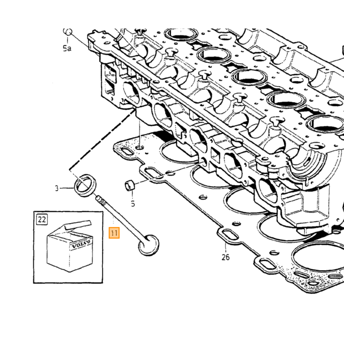 Volvo Bague en cuivre pour conduite de pression K tronic B19E+B21E+B23E/bague de carter B16 pour bague de bouchon de vidange turbo v70 c30 s80 xc90 Volvo piece no 11994