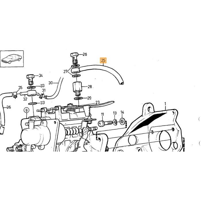 Volvo Bague en cuivre pour conduite de pression K tronic B19E+B21E+B23E/bague de carter B16 pour bague de bouchon de vidange turbo v70 c30 s80 xc90 Volvo piece no 11994