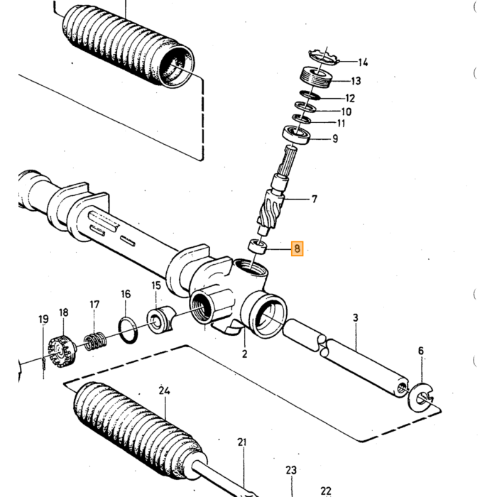 Volvo Gasket Volvo piece no 1206888
