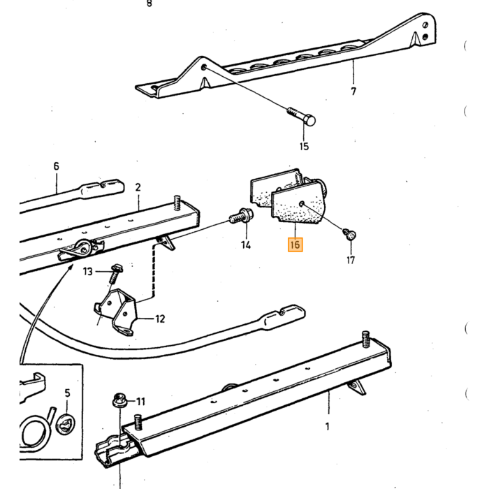 "Protection Moulure Volvo Suprême - Réf. 1224412"