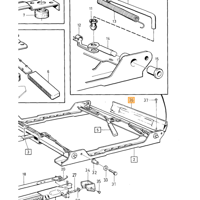 "Protection Moulure Volvo Suprême - Réf. 1224412"