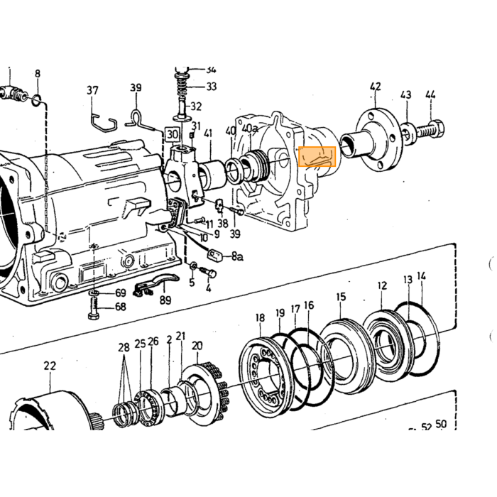 Fiche Volvo pour boîte automatique Volvo 200 700 850 900 C30 C70 (2006-) C70 (-2005) S40 V40 (-2004) S40 V50 (2004-) S60 (2011-2018) S60 (-2009) S60 CC (-2018) S60 V60 (2011-2018) S70 V70 V70XC (-2000) S80 (2007-) S80 (-2006) S90 V90 (-1998) V4 pour Volvo