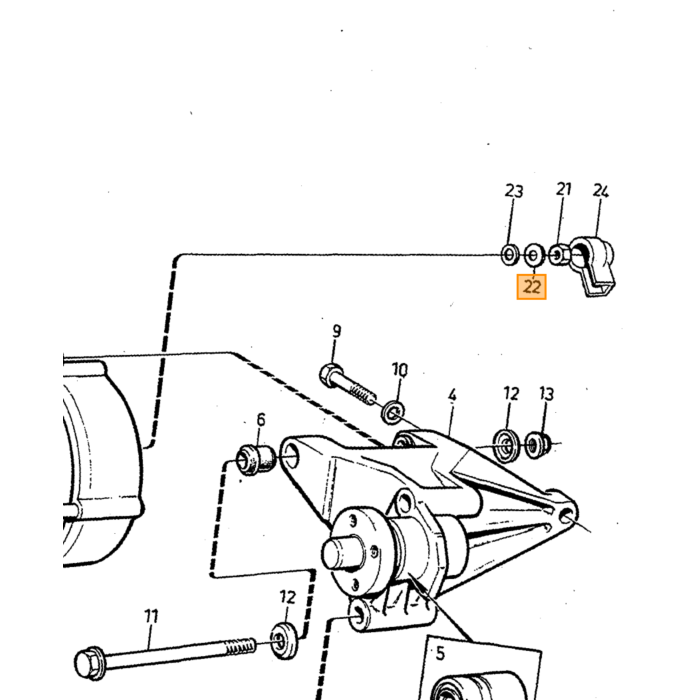 "Protection Moteur Volvo Suprême pour Modèles 240 à 960, Réf 1234326"