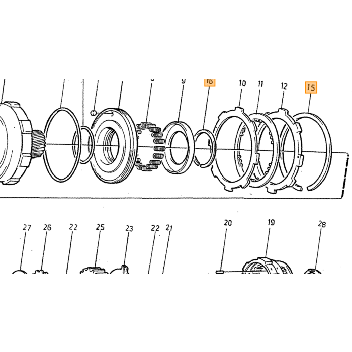 "Volvo Printemps - Pièce Originale Nr 1239557 pour Voiture"
