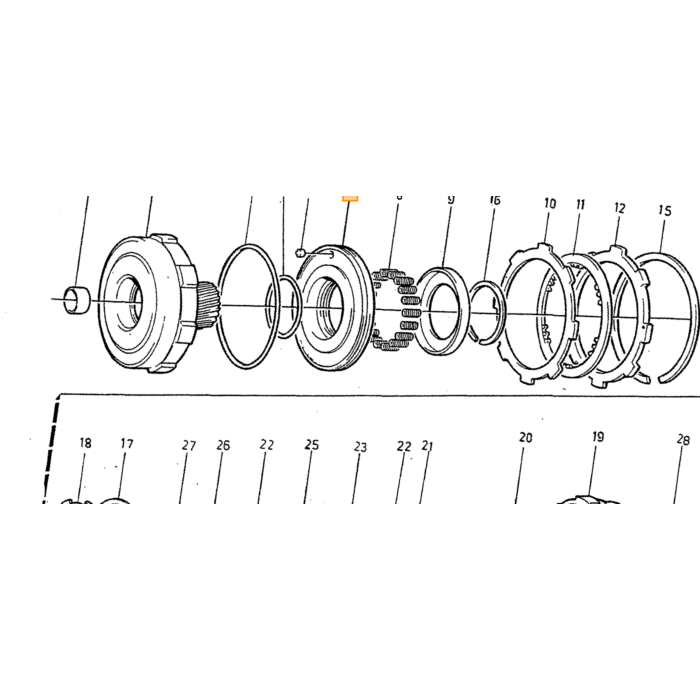Volvo Piston Volvo piece no 1239907