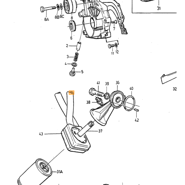 Pièce Volvo, piston Volvo numéro de pièce 1257114