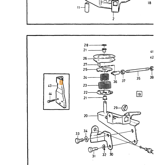 Volvo Control Bobbin Volvo piece no 1306239