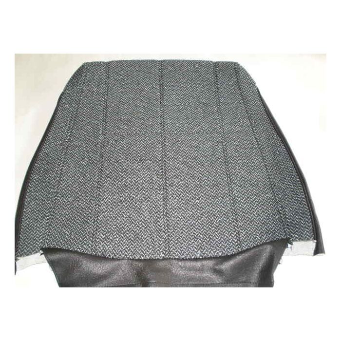 Volvo Revêtement de siège arrière 240 noir/gris chevrons 1977-1986 Volvo piece no 1313822
