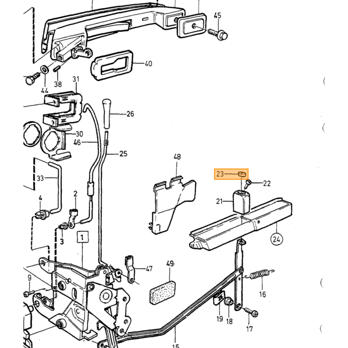 Fiche Volvo Zwart numéro de pièce Volvo 1316150 pour Volvo