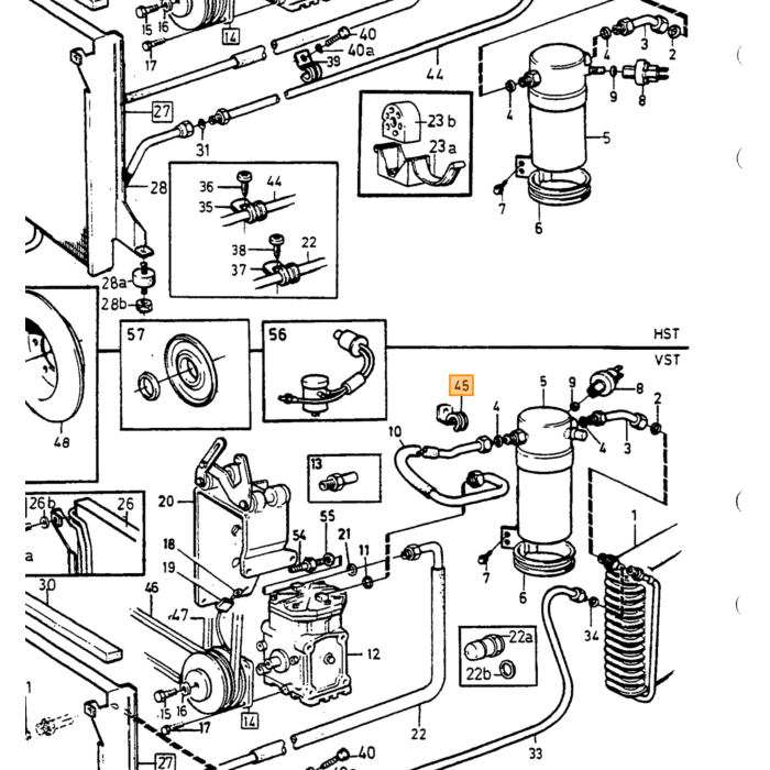 Pièce Volvo klem numéro de pièce Volvo 1324743 pour Volvo