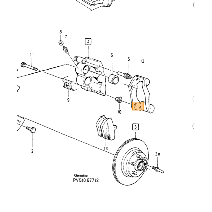 Piston Volvo, pièce Volvo numéro 1330190