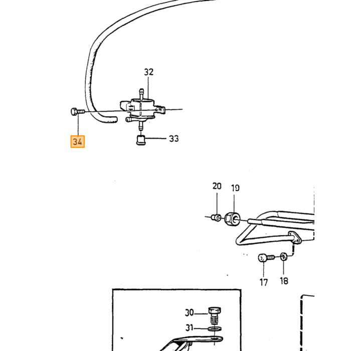 Pièce de connexion Volvo/ Pièce en L/ Pièce en coude 3 2mm 240 740 940 850 S/V70 S60 S80 Volvo, numéro de pièce 1332455