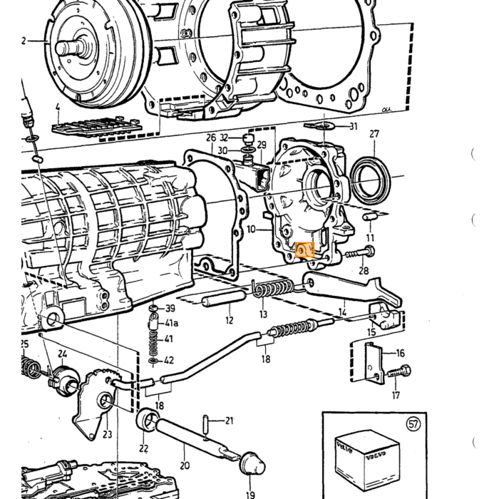 Produit Volvo Joint Volvo, numéro de pièce 1339516