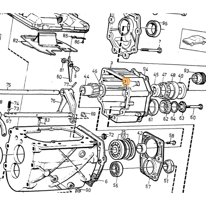 Raccord de Compression Volvo, pièce Volvo n° 1340757