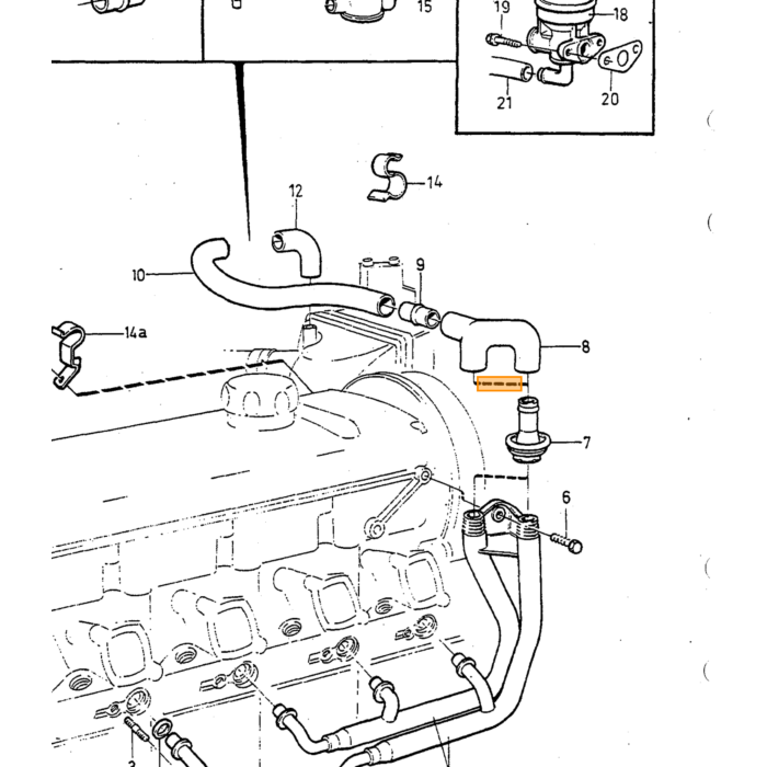 Support d'échappement Volvo 240 : type de moteur voir instructions dans les informations supplémentaires, numéro de pièce Volvo 1357002