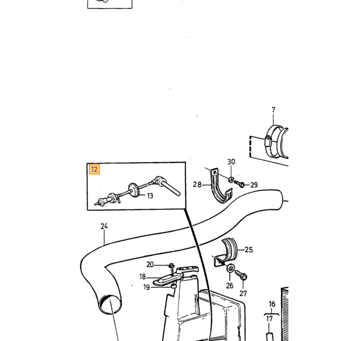 Thermostat Volvo, pièce Volvo numéro 1367008