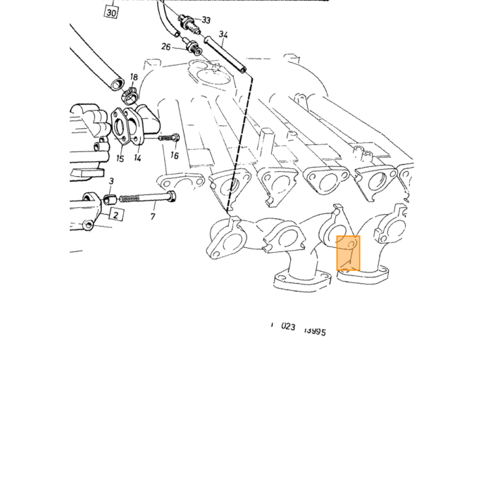 Volvo Arbre de papillon Stromberg 175 carburateur B20B kit arrière 237438 Volvo piece no 237360