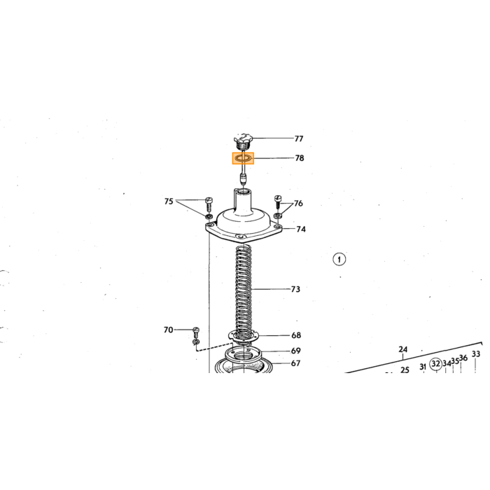 Volvo Jet Aiguille Stromberg B20B 1970-1971 4B1AM carburateur 237437 237438 Volvo piece no 237442