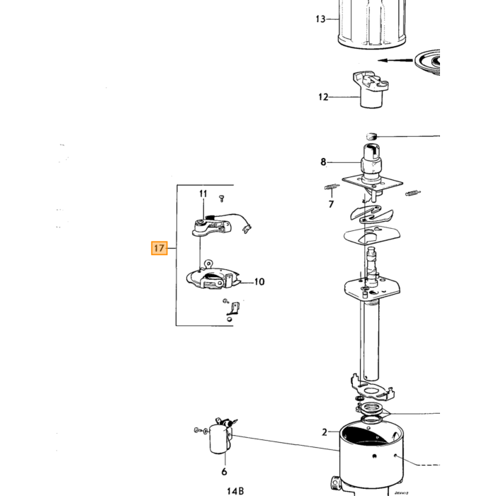 Ensemble de révision d'allumage Volvo B20 pour VOLVO Amazon 121 1800 140 164 B20, numéro de pièce Volvo 241658