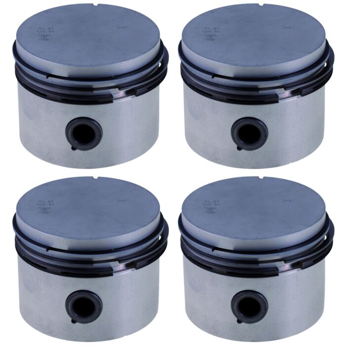 Volvo Piston B20+B30+B19 STD (axe de piston 1974+ 24mm  set 4 pc Volvo piece no 272008