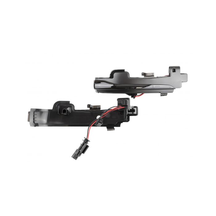 Clignotant de miroir LED Volvo avec lentille fumée Dynamique 1 paire S60 S80 V40 V60 V70 numéro de pièce Volvo 31299385_B