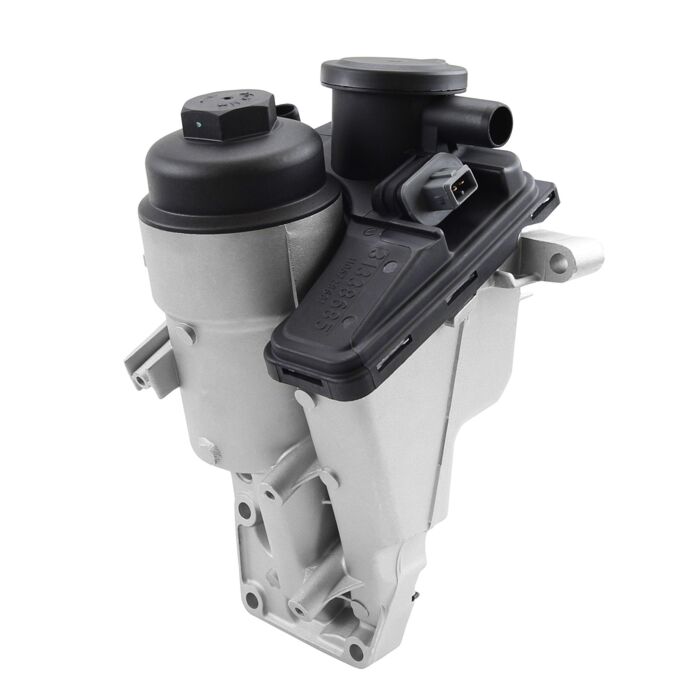 Boîtier de Filtre à Huile Volvo incl. Séparateur d'Huile 5-CYL Essence Volvo C70 - S40 - S80 - C30 - V50 - XC60 - XC70 - V60 - V40 - S60 numéro de pièce Volvo 31338685_B
