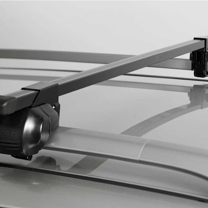 Porte-bagages de toit pour Volvo V60 2008-2017 avec rail de toit, capacité max 75kg, numéro de pièce Volvo 34264