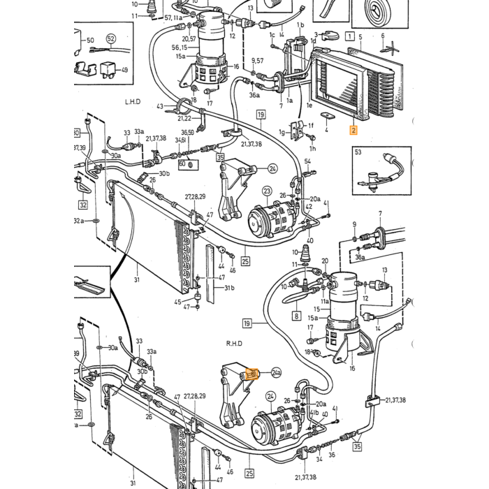 Volvo joint Volvo piece no 3522861