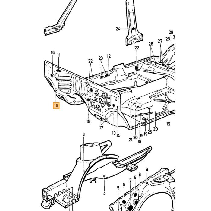 Volvo Protecting Plate Volvo piece no 3526130