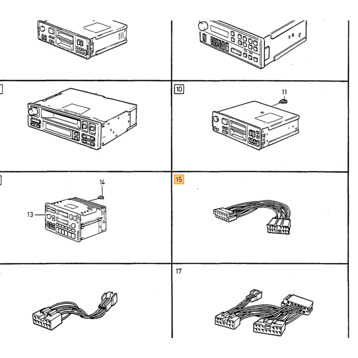 Volvo Cable Harness Volvo piece no 3533381