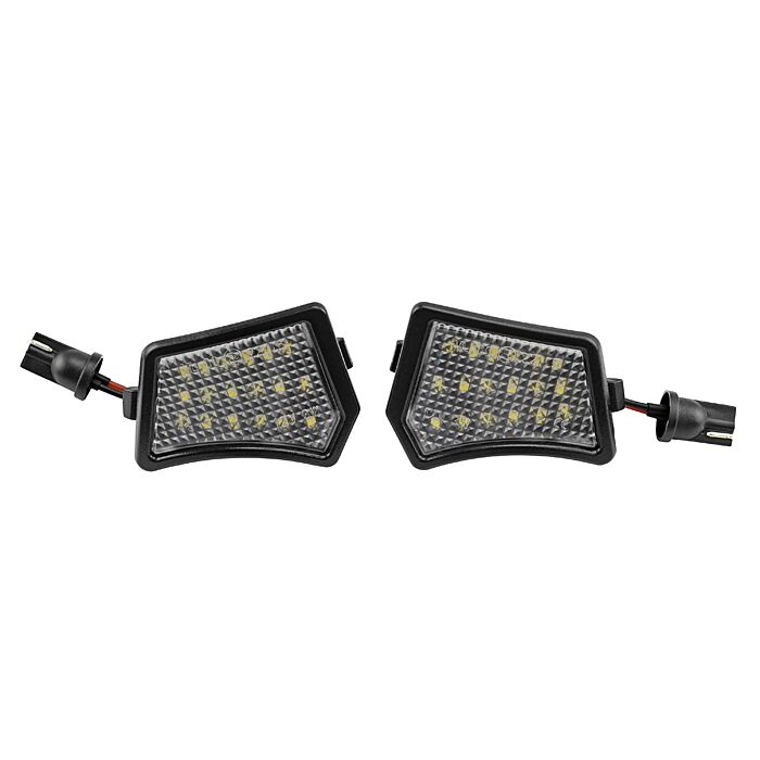 Lampe LED sous-miroir Volvo 5000K 1 paire C30 C70 S40 S60 S80 V40 V50 V60 V70 XC70 XC70 Cross Country XC90 numéro de pièce Volvo 35435017