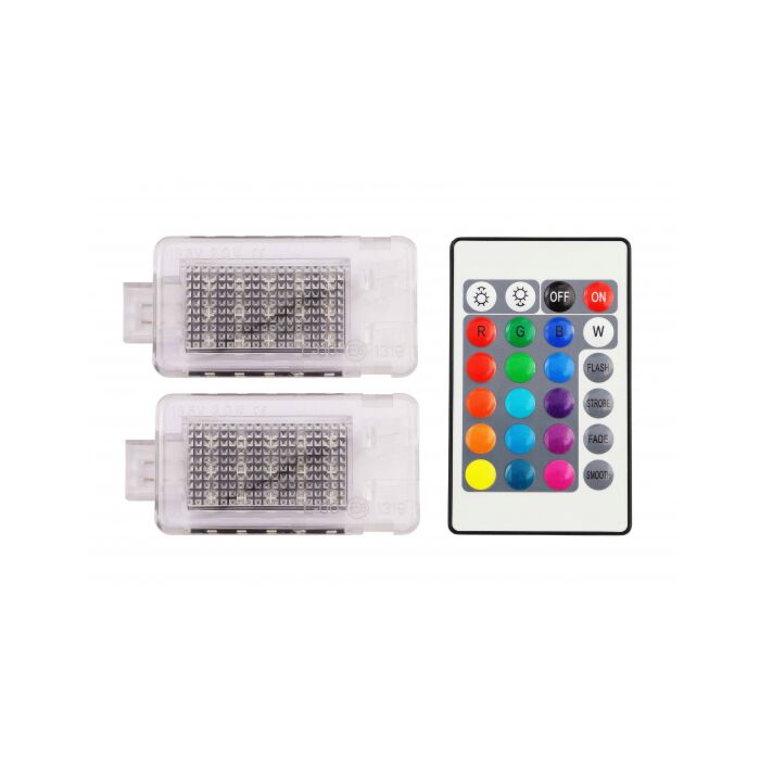 Éclairage de Coffre Volvo RGB-LED 1 paire C30 C70 S60 S80 V70 XC70 XC90 numéro de pièce Volvo 35435023