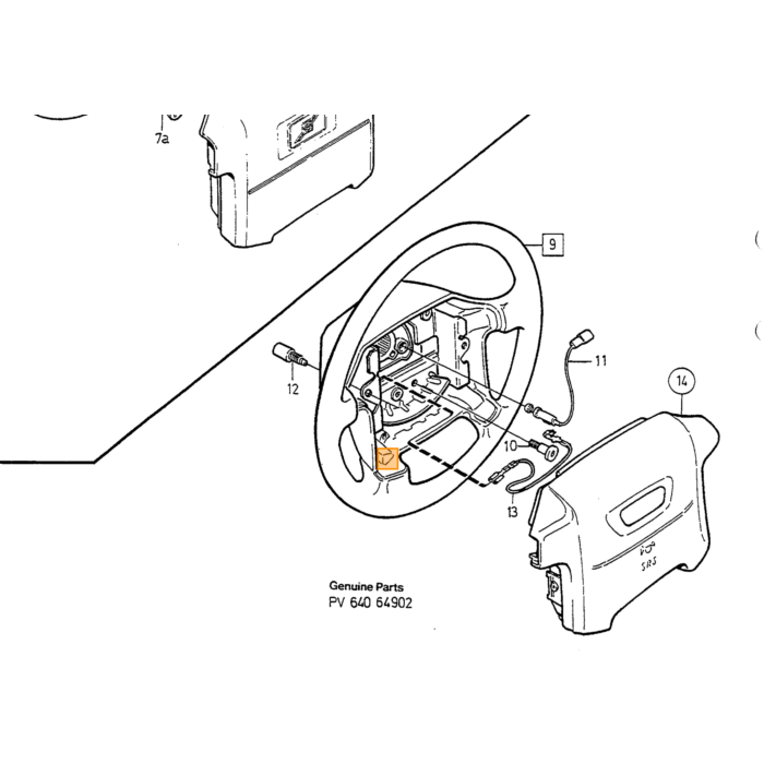 Volvo vis Volvo piece no 3546010