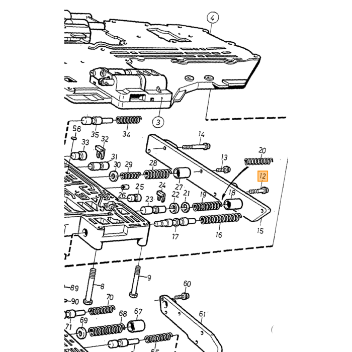 Volvo FILM Volvo piece no 3549947