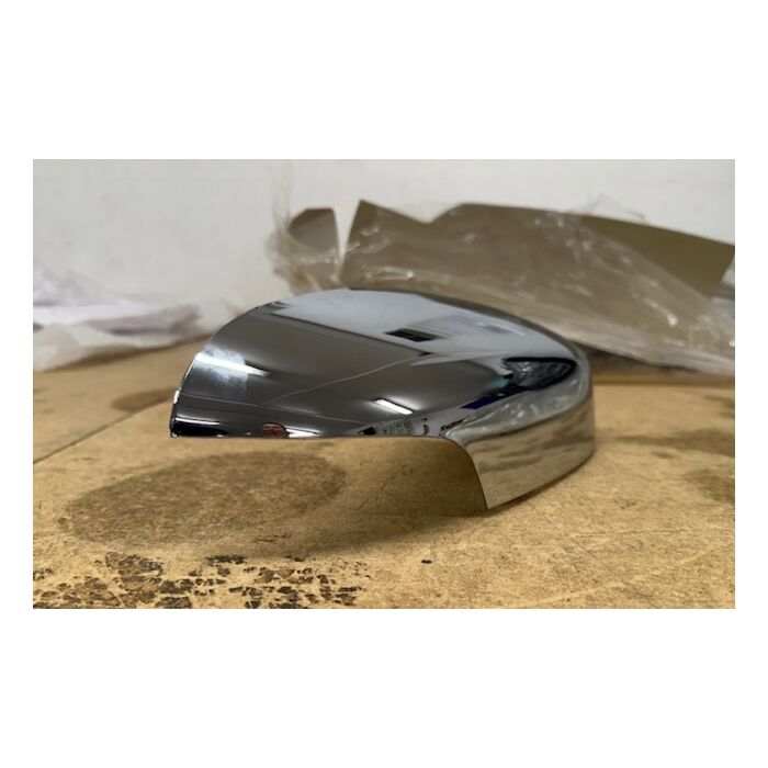 Capuchon de miroir extérieur droit Volvo S60 -2009 S80 -2006 V70 P26 chrome avec découpe pour clignotant, numéro de pièce Volvo 39850592CHR