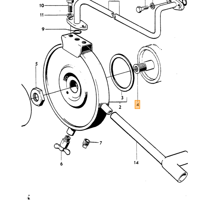 Volvo Raccord de filtre à huile d'extension de mamelon pour refroidisseur d'huile B18 B20 B30 Volvo piece no 418601