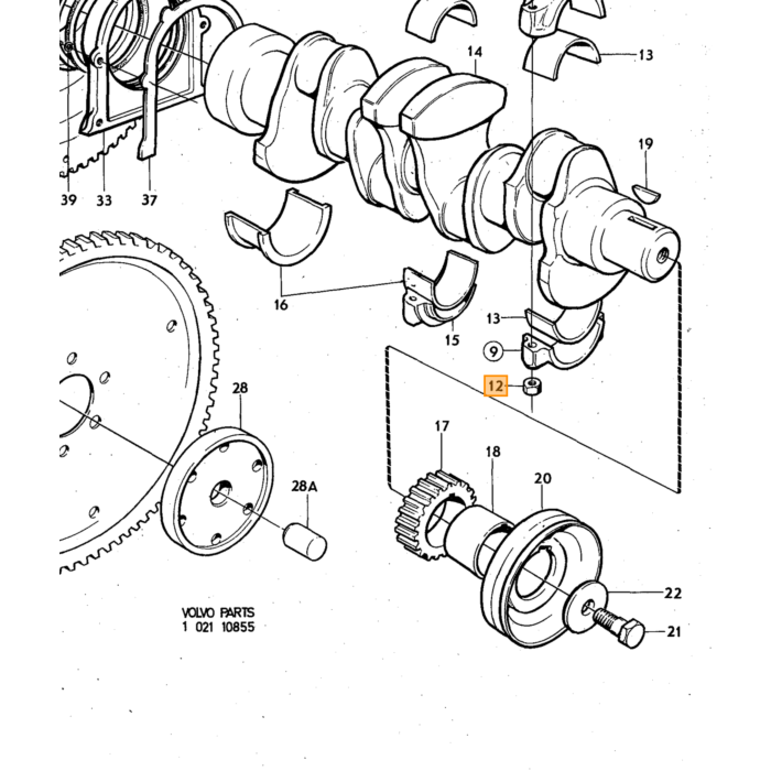 Ensemble de performance de ressort de soupape simple Volvo B18+B20+B30, ensemble de 8 pièces, max 5000 tpm, numéro de pièce Volvo 418737P