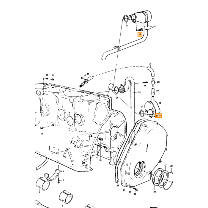 Volvo  Volvo piece no 418870