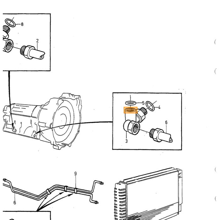 Volvo Clamp Volvo piece no 462996