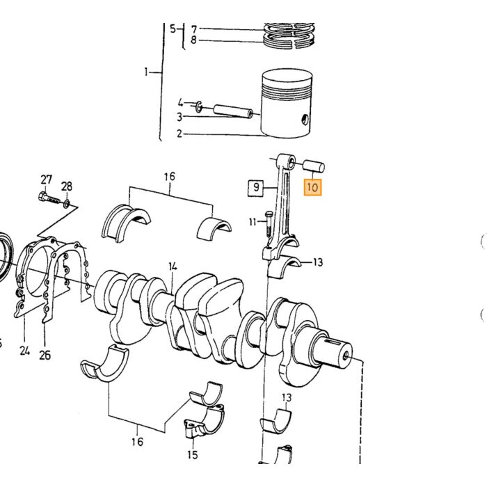 Volvo  Volvo piece no 463905
