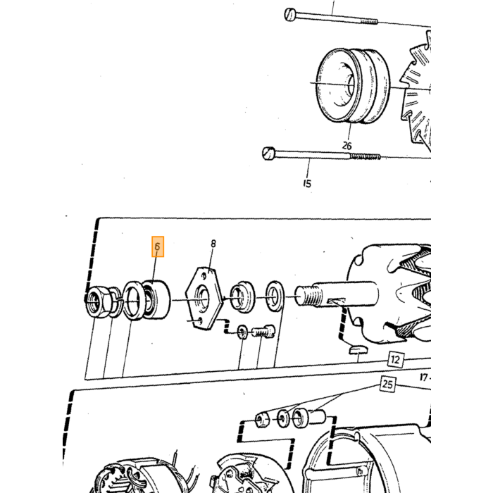 Accessoire de Barre de Volvo - Pièce Volvo en Uréthane numéro 463909U