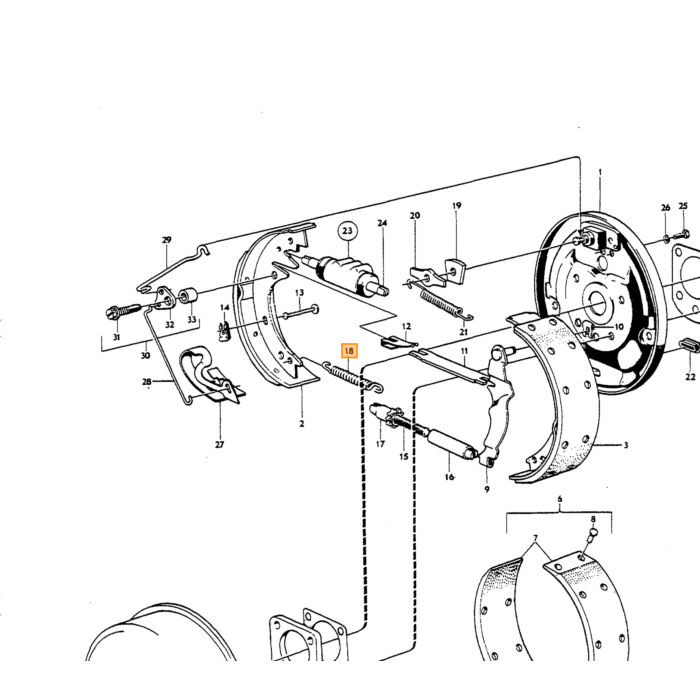 Volvo Adjusting Screw Volvo piece no 662511