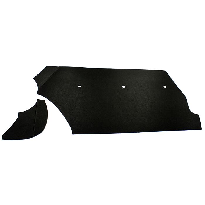 Volvo Couverture en carton dans la valise Amazon Set gauche + droite noir Volvo piece no 671067