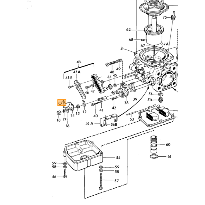 Volvo Gasket Volvo piece no 671822