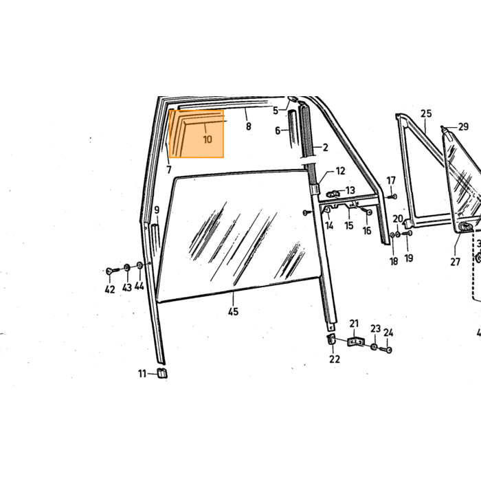 Volvo Striker Plate Volvo piece no 676446