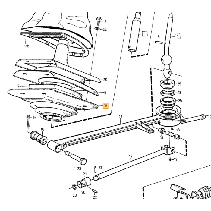 Volvo joint Volvo piece no 6812564